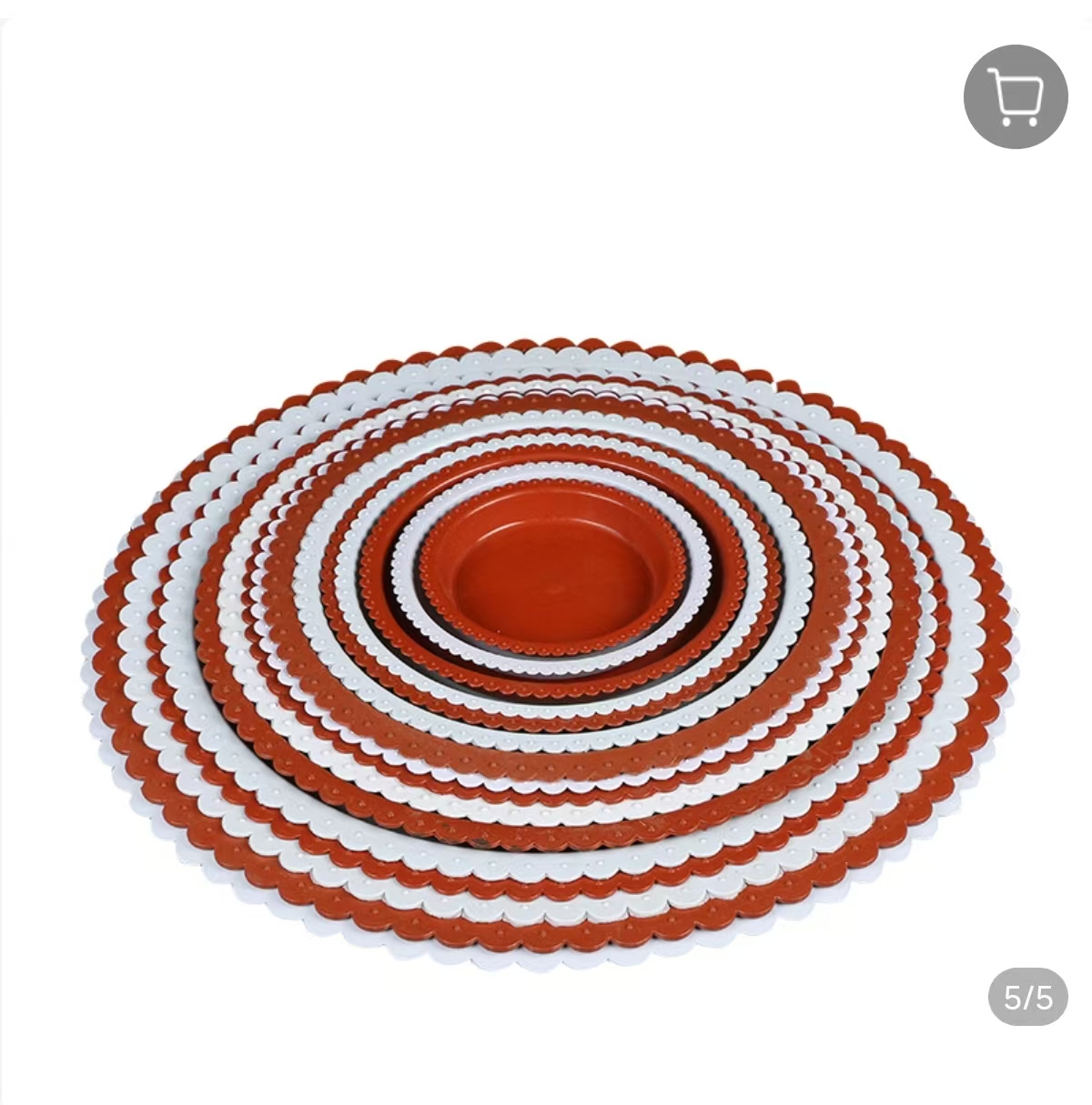 Two-color Round Pot