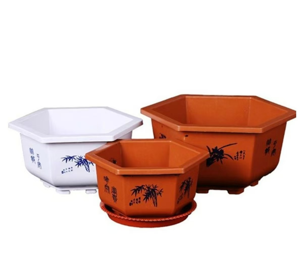 Short hexagonalflowerpot